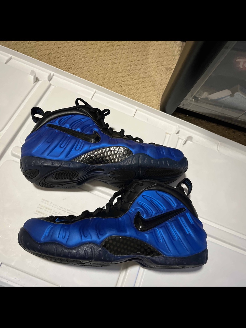 2016 Nike Air Foamposite Pro “Hyper Cobalt” Ben Gordon Size 9 Blue Black